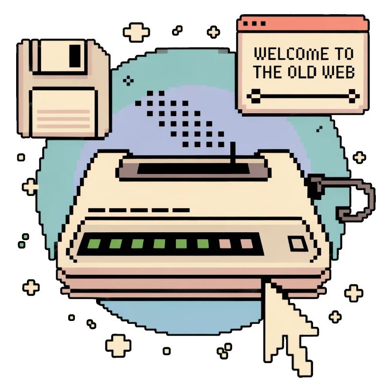 Welcome To The Old Web Retro Internet