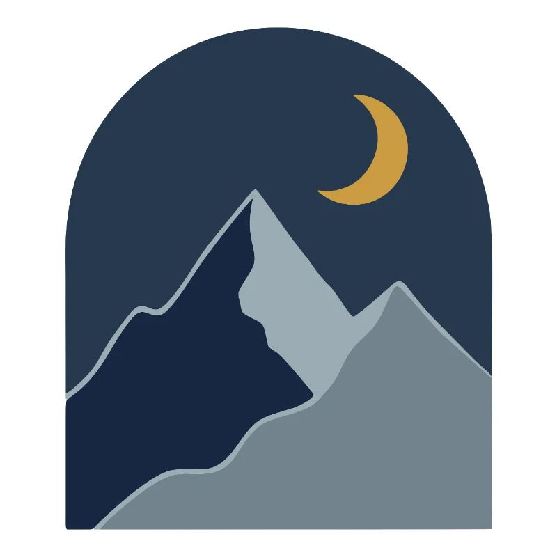 Midnight Mountain Serenity