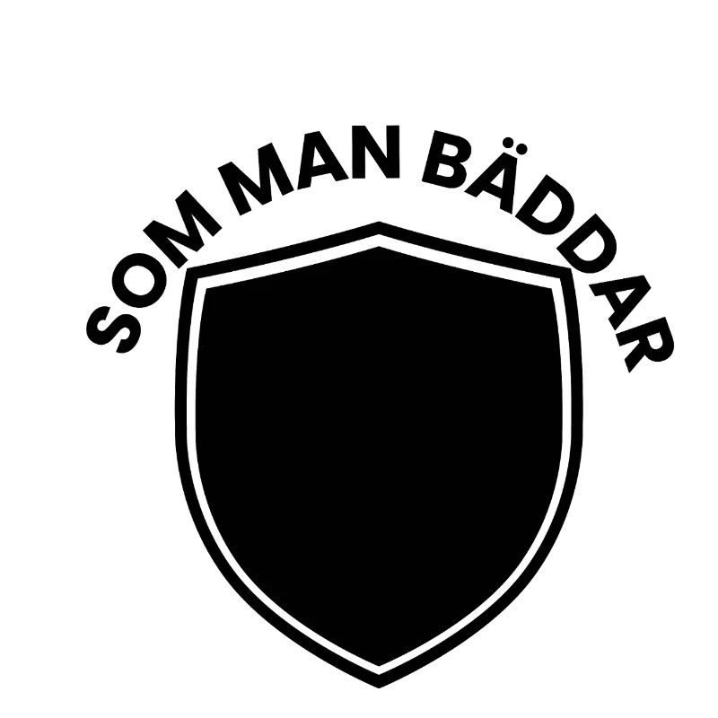 Ring Text Shield Design