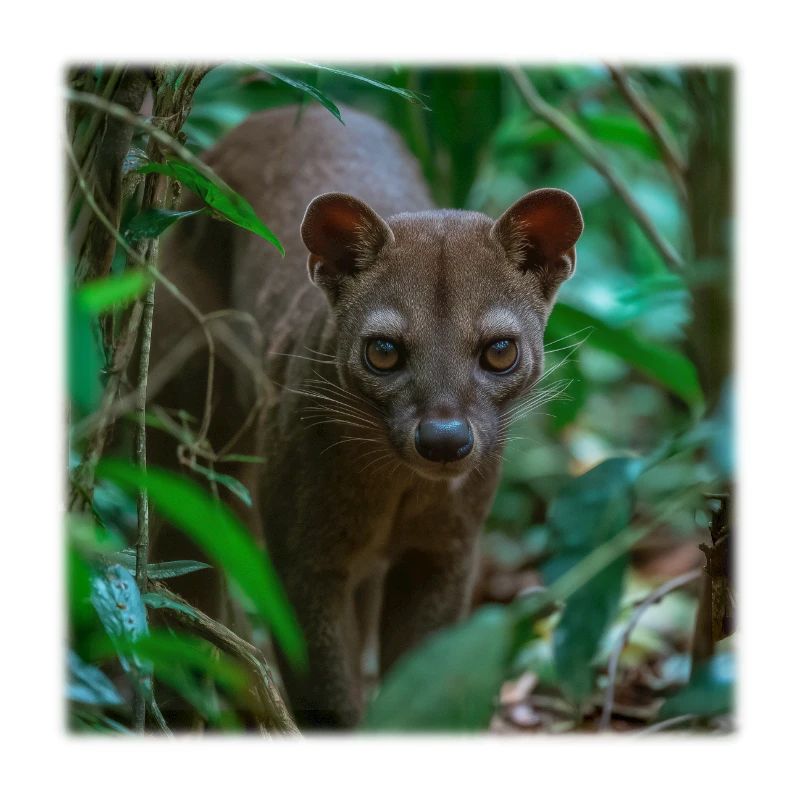 Fossa rare – Chasse silencieuse dans la forêt tropicale
