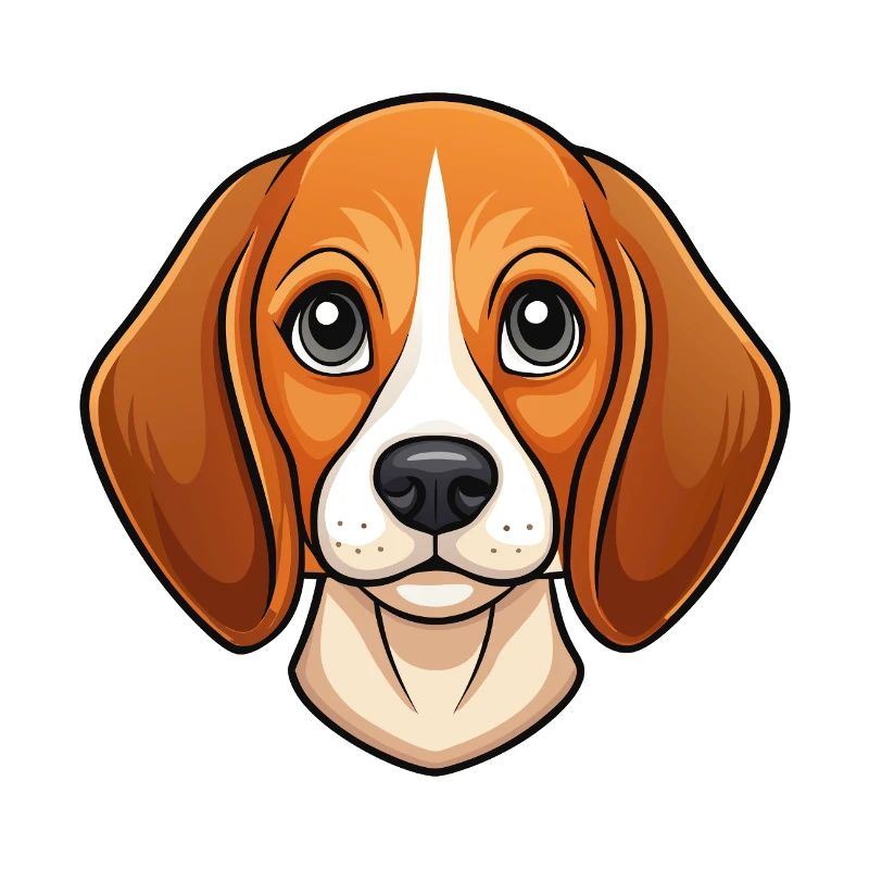 Beagle face