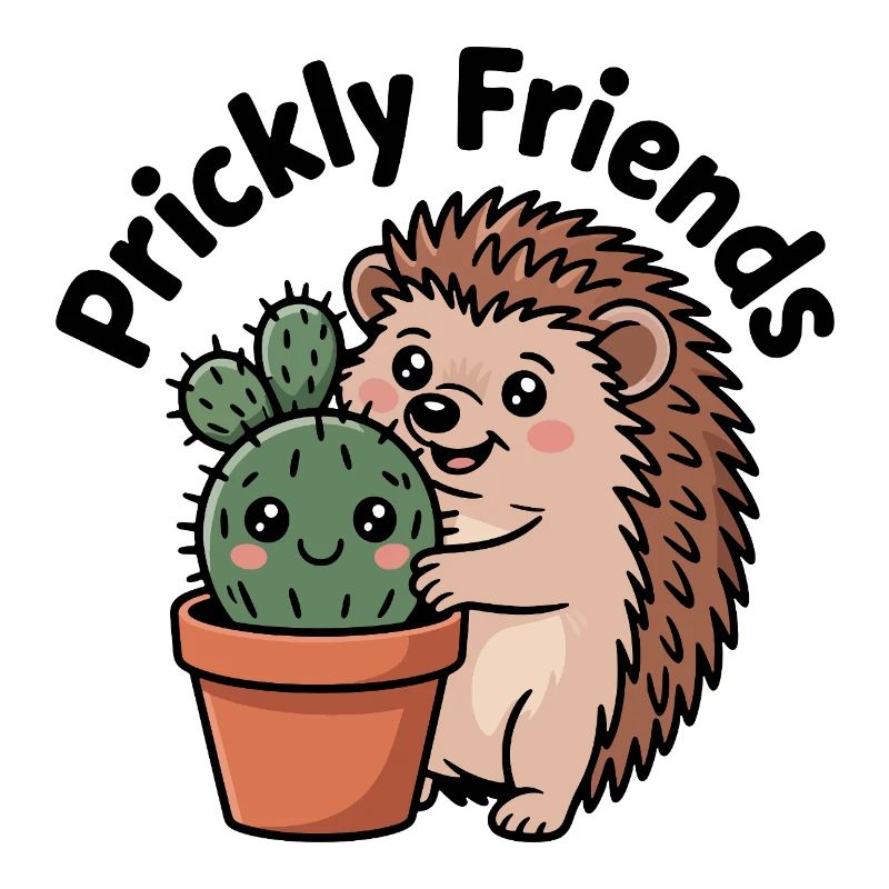 Cactus-friendly hedgehog