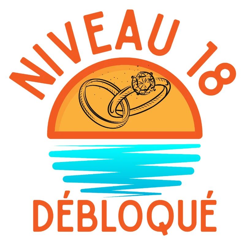Niveau 18 Débloqué, une touche créative et joyeuse