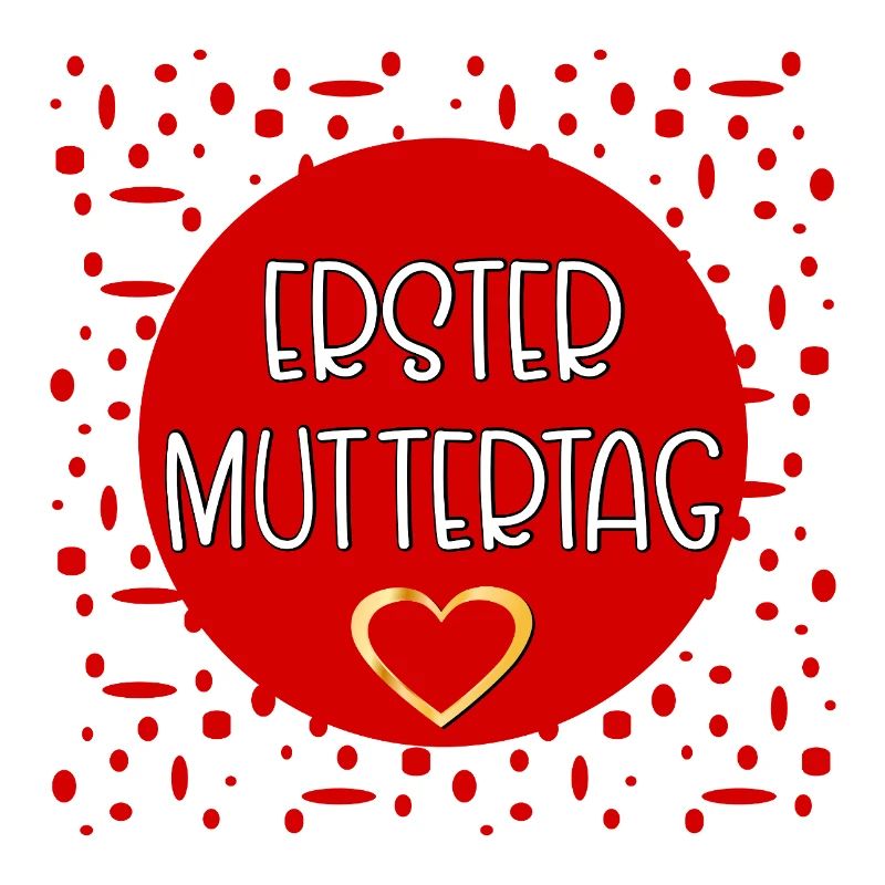 Erster Muttertag Herz