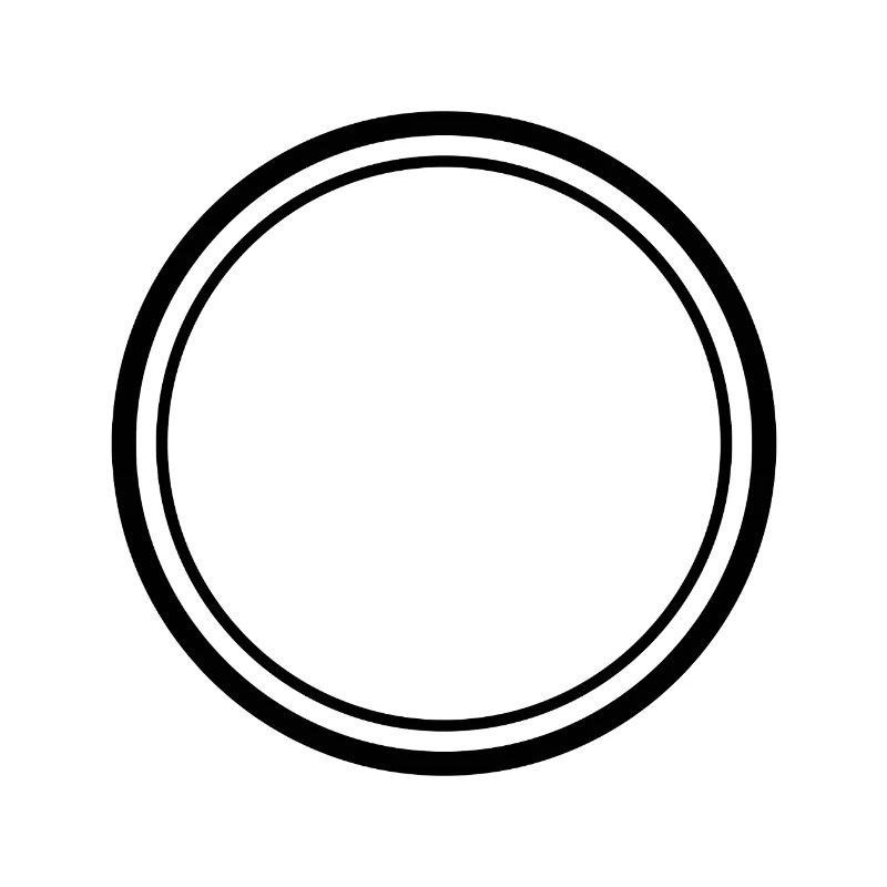 Double Circle Frame