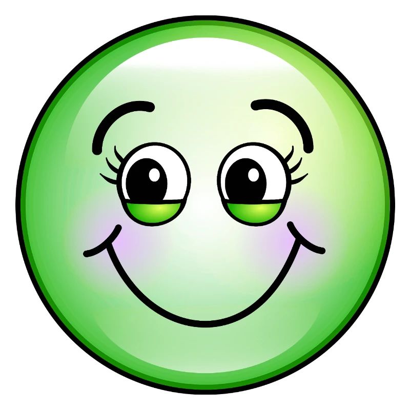 Cute Green Bubble