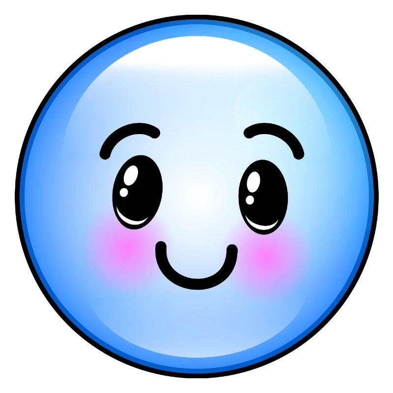 Cute Blue Bubble