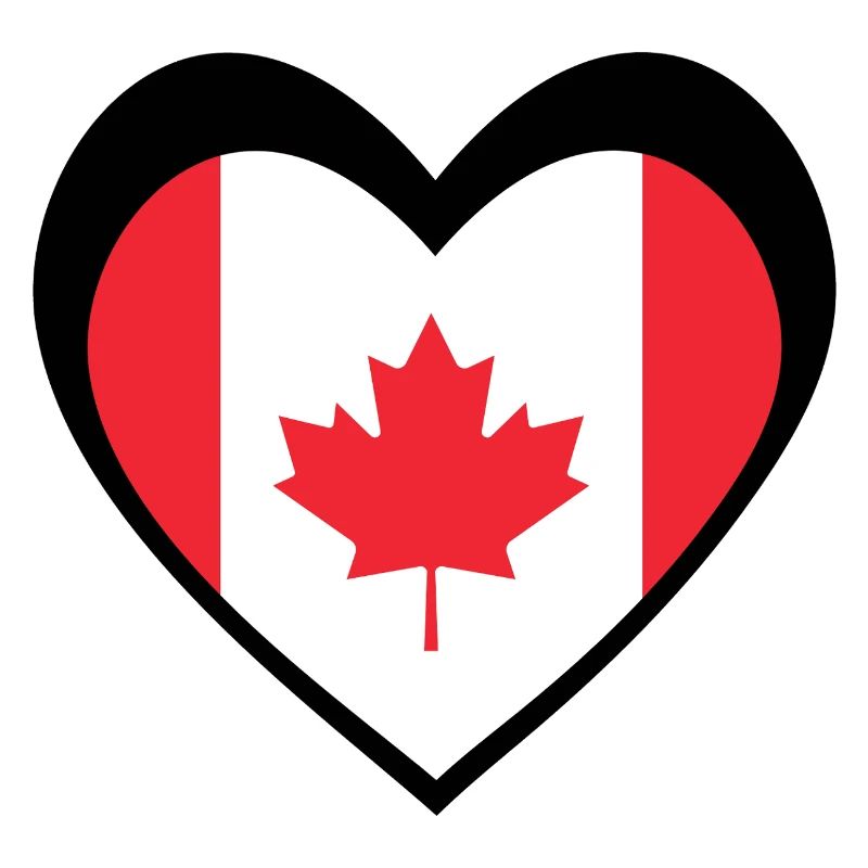 Black Maple Heart – Bold Modern Canada