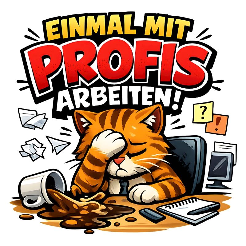 Einmal Mit Profis Arbeiten Sprüche Beruf