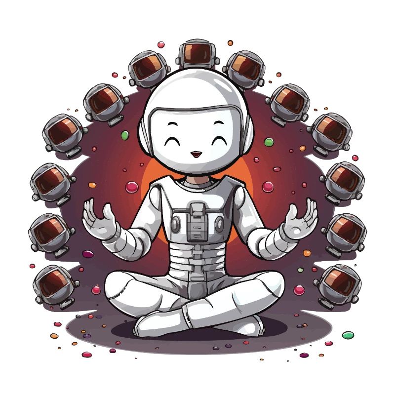 Le yogi de l’espace dans Astronaut