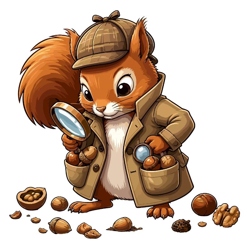 Detective Squirrel Coat