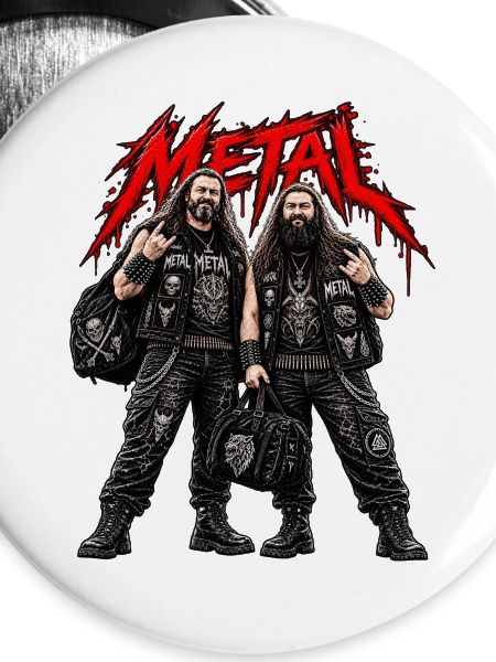 Zwillings-Metall-Ikonen