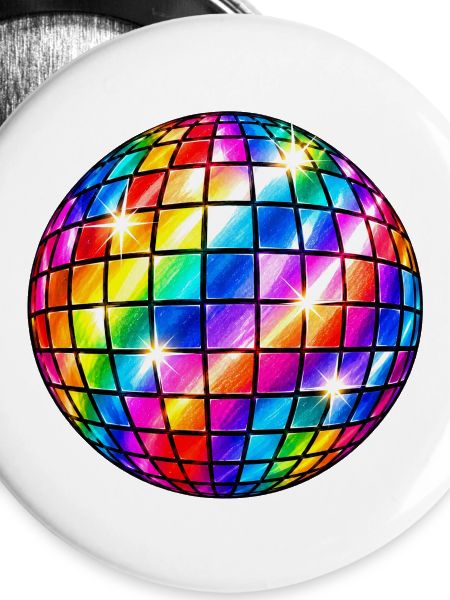 Regenbogen-Disco-Sphäre