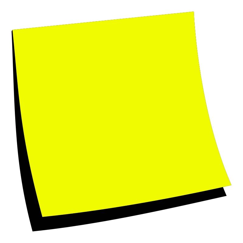 sticky note - add text