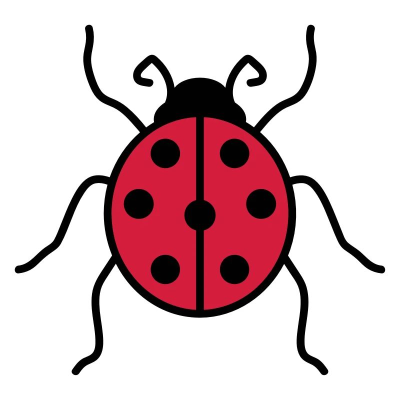 ladybug small cute cute beetle red dot