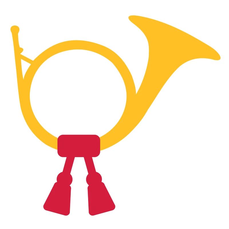 Post horn bugle
