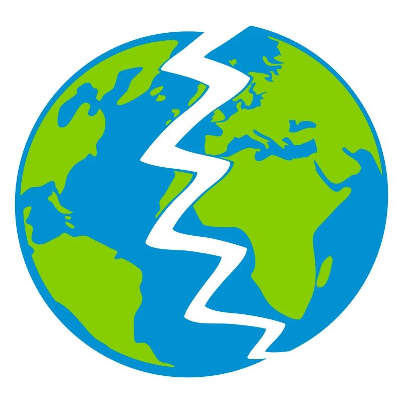 Conception de la Terre détruite