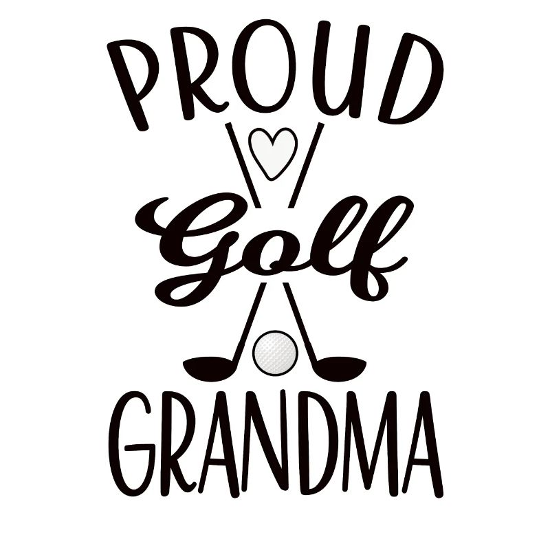 Fière Golfoma Golfoma Golfeuse Grand-mère Golfeuse Grand-mère