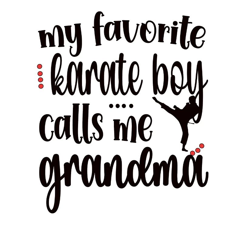 Stolze Karate-Oma Beste Karate Großmutter Geschenk