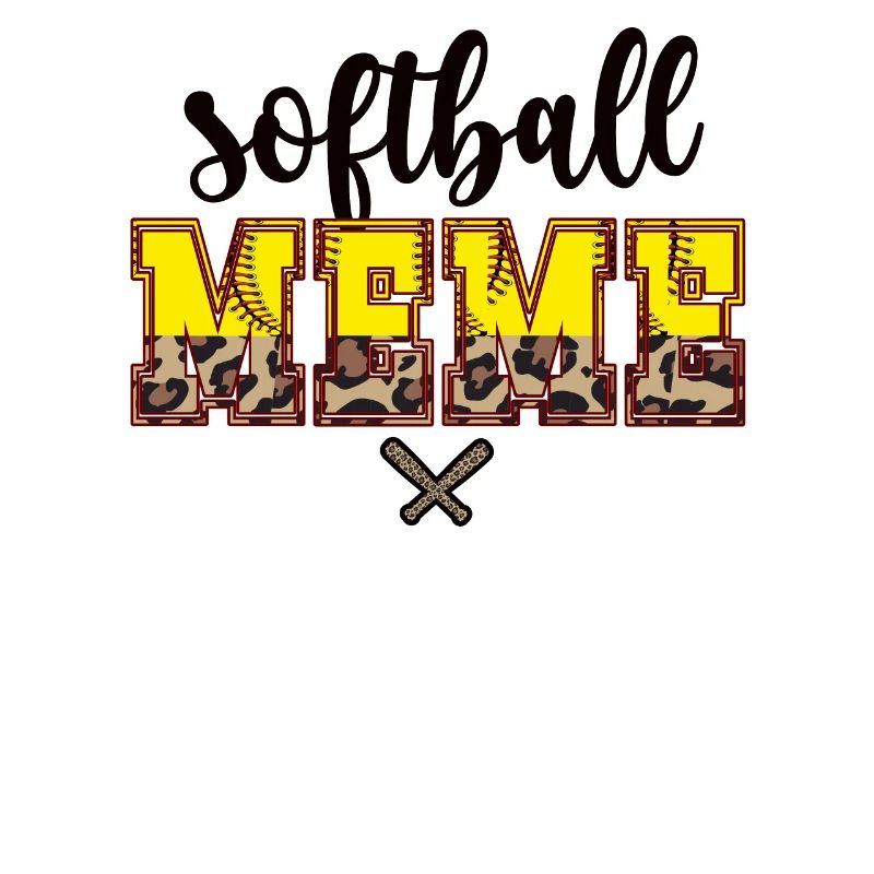 Meme Oma Eines Softballspieler Softball Meme