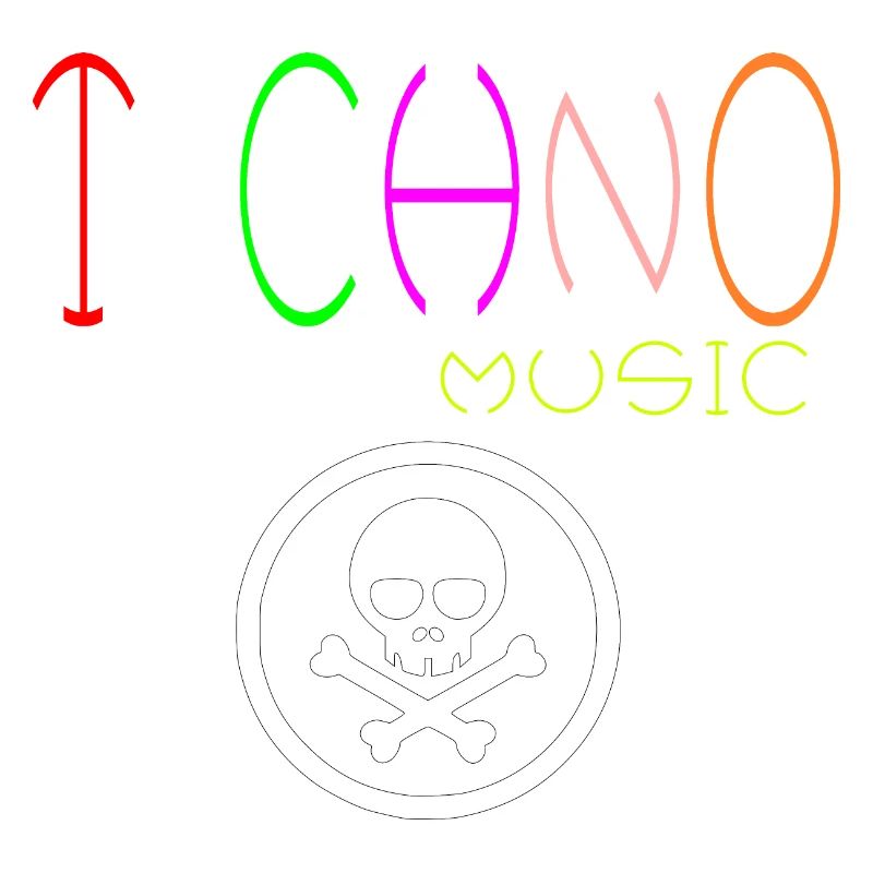 Techno-Musik-Logo
