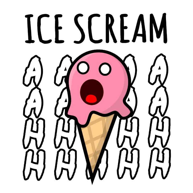 Ice Scream, jeu de mots à crème glacée amusant