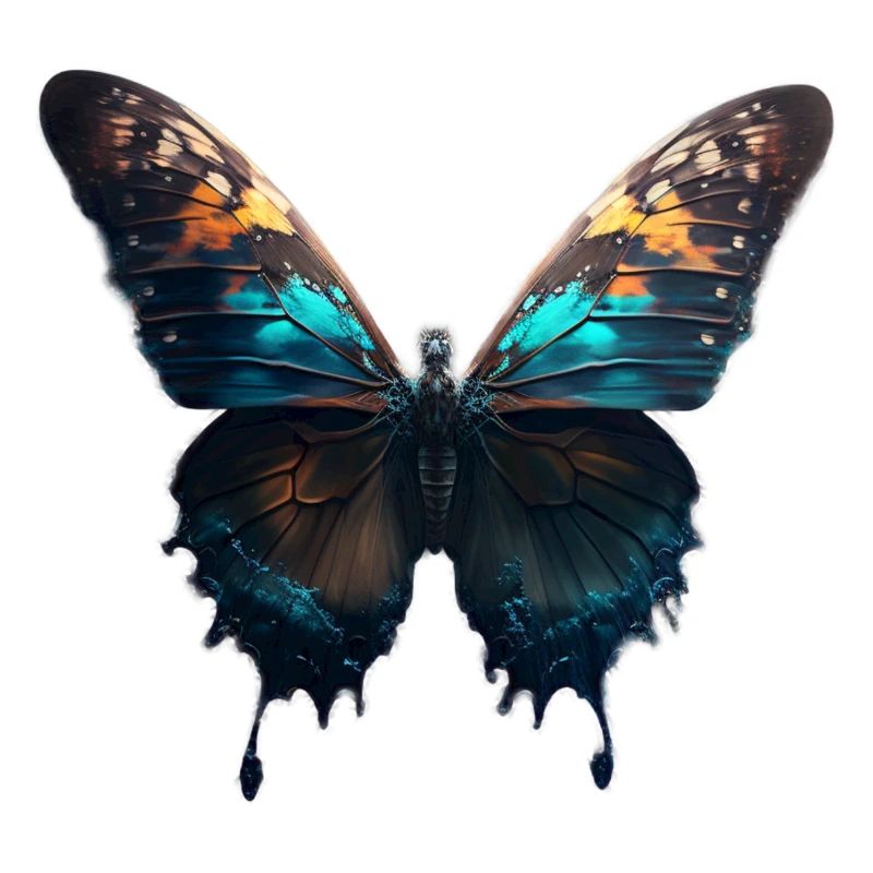 Papillon, chenille