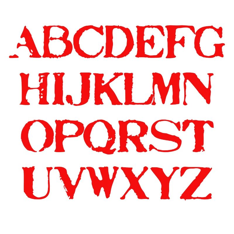 ABC Geschenkidee Alphabet Buchstaben Kindergarten