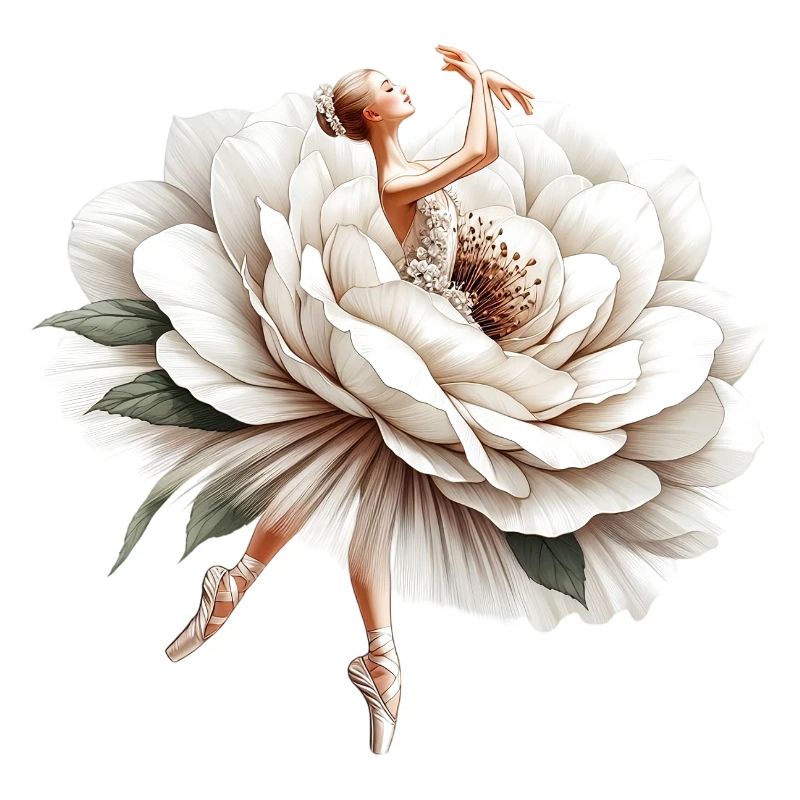 Ballet dancer with tutu