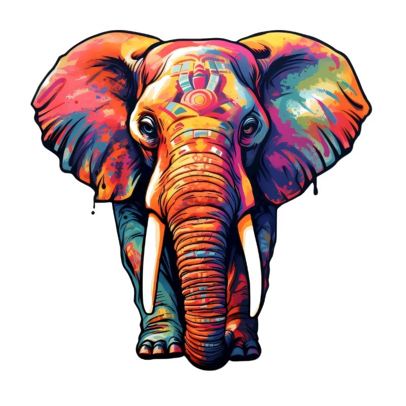 Elephant psychedelic