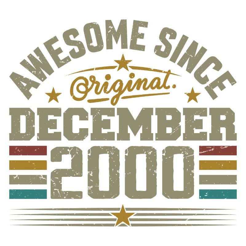 Dezember 2000 - Dezember 2000 Geburtstagsgeschenk