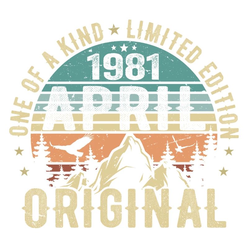 Born april 1981, legend since april 1981