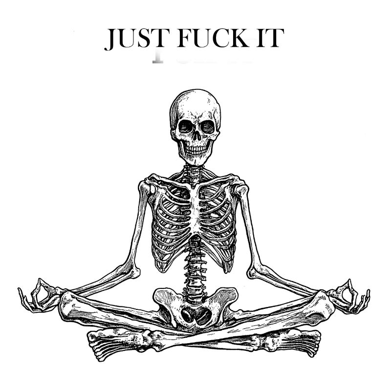 Meditating Skeleton