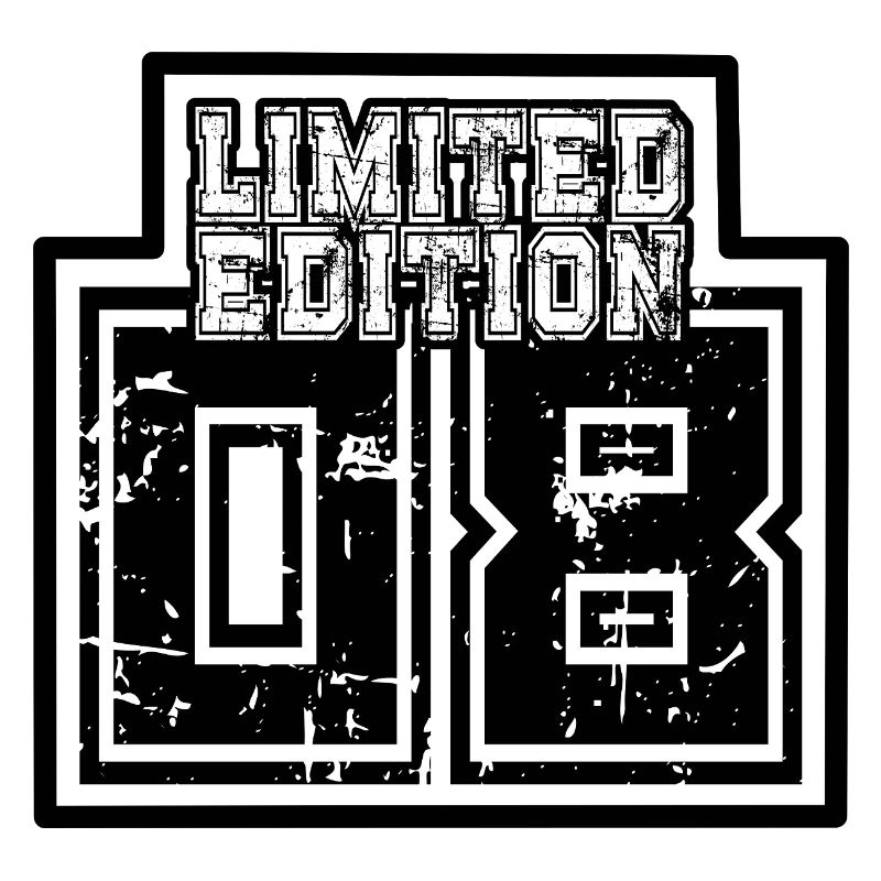 Lettrage en édition limitée 2008 back 18.