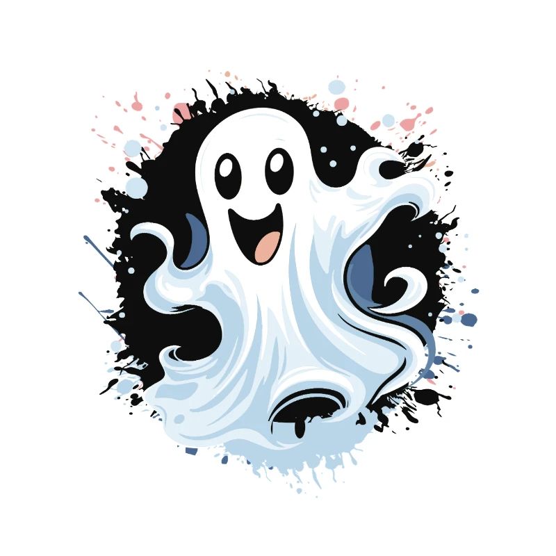 Cheerful Ghost Splash