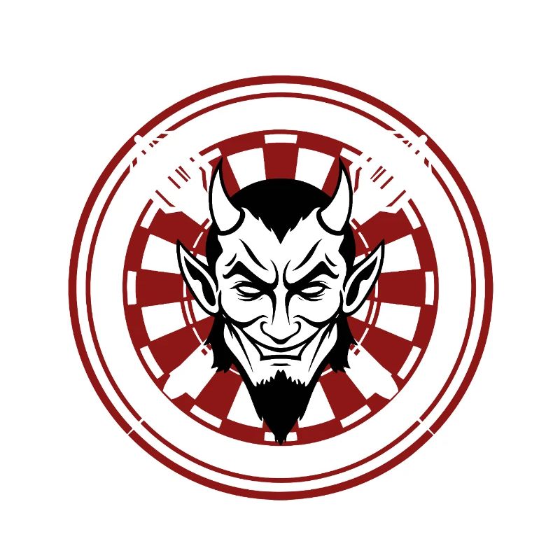 DARTS, DARTBOARD AND DEVIL 