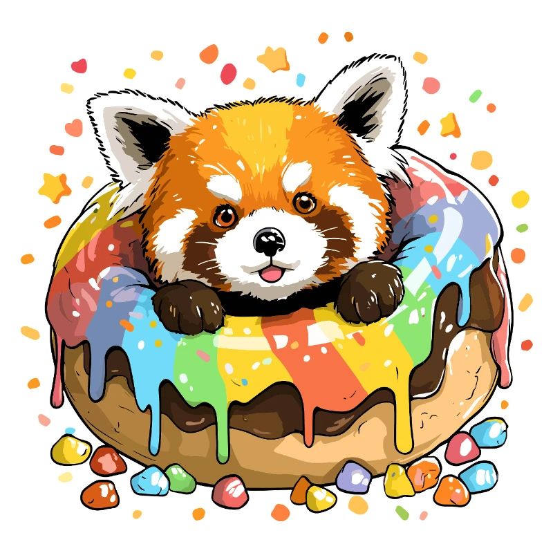 Red Panda Cake Magic