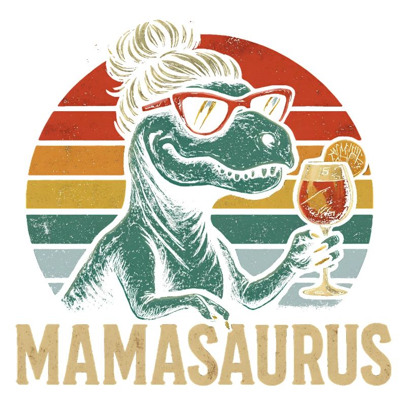 Mamasaurus Mama Mutter Geschenkidee Humor Lustig