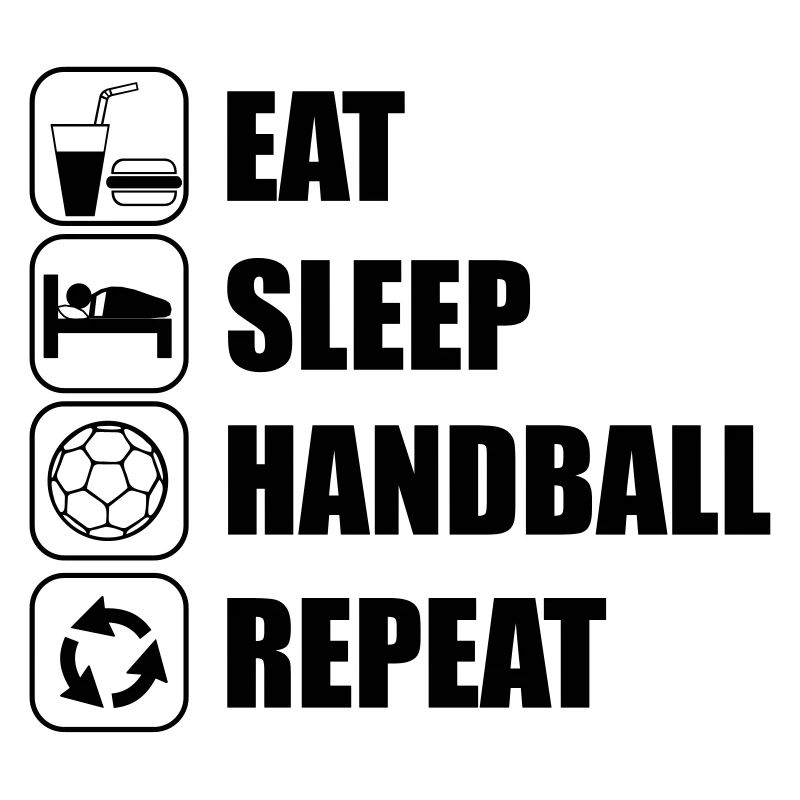 Eat,sleep,handball,repeat