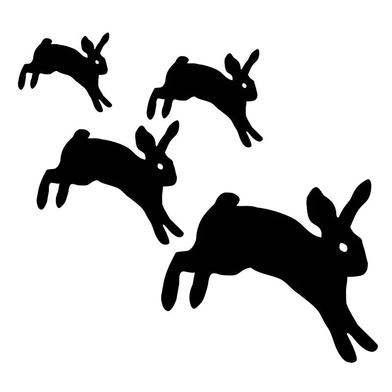 Jumping rabbits