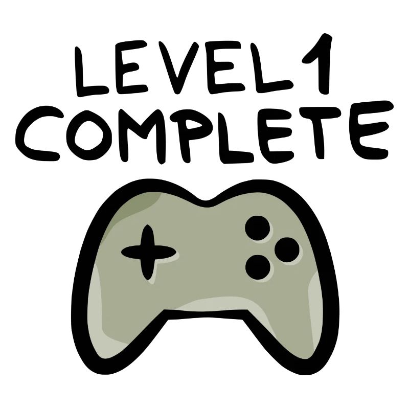 Level 1 complete 1 birthday game console