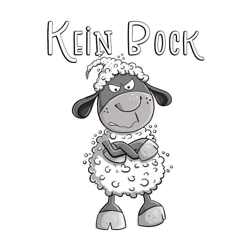 Kein Bock Schaf I Nein Statement Fun Sprüche