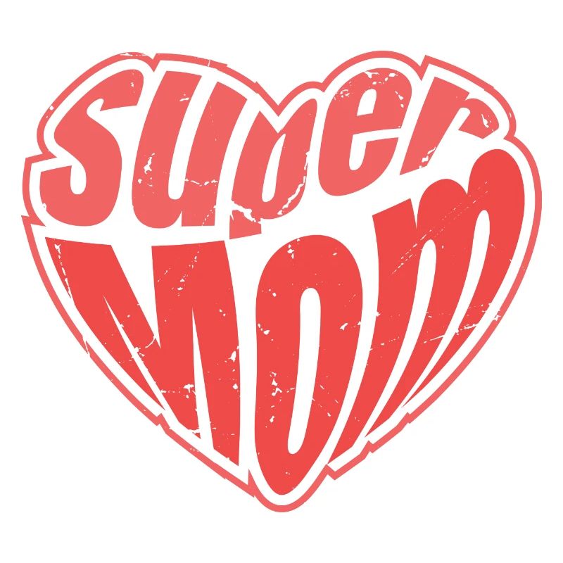 Supermom Mama Muttertag Hero