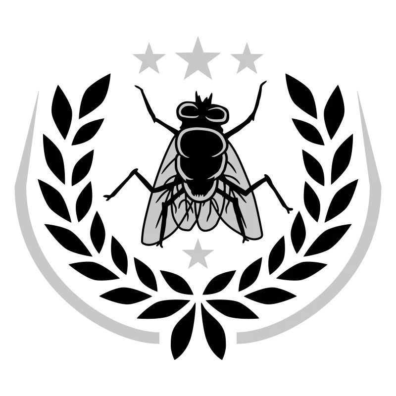 Lorbeerkranz Stubenfliege kleine Hausfliege