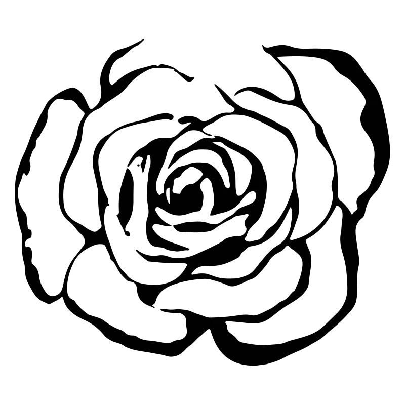 Rose Flower Vector Illustration