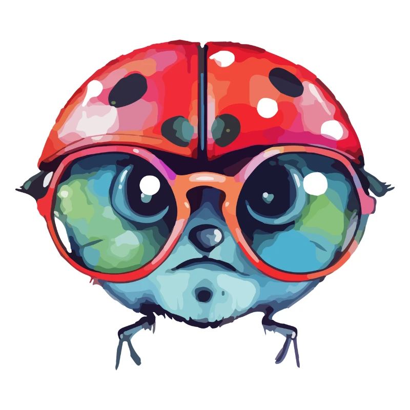 Iza bespectacled ladybug