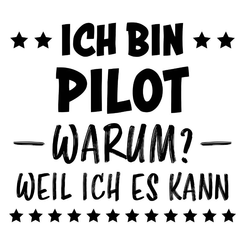 Pilot Spruch Flug Flugsport Witz Piloten Geschenk
