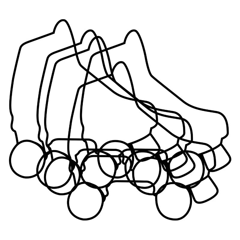 Roller Skates Sketch