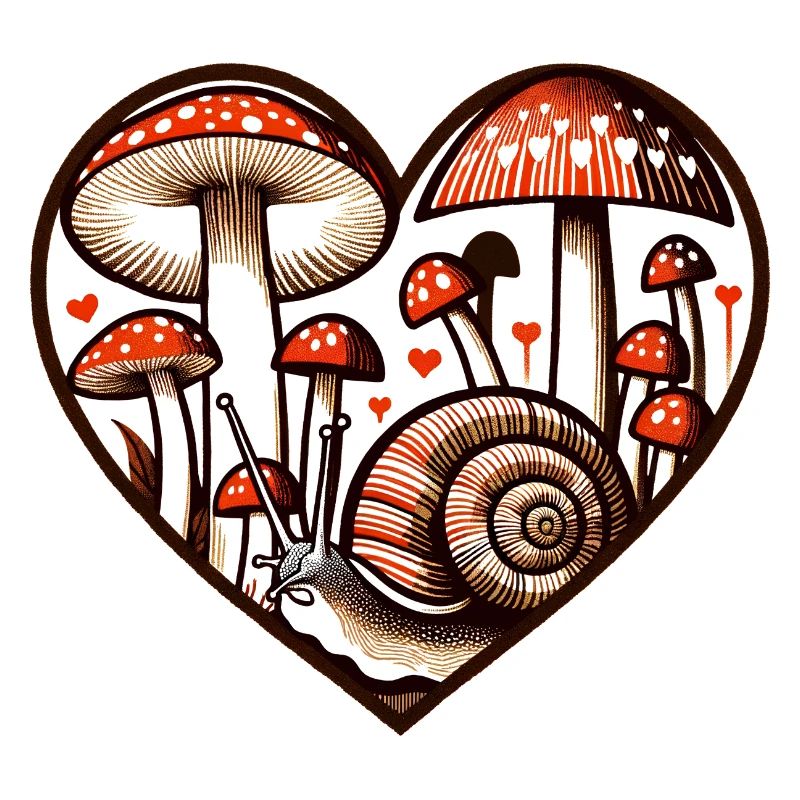 Escargot champignon