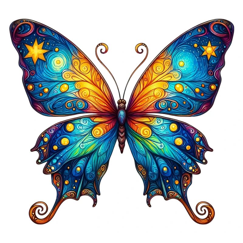 Papillon Van Gogh